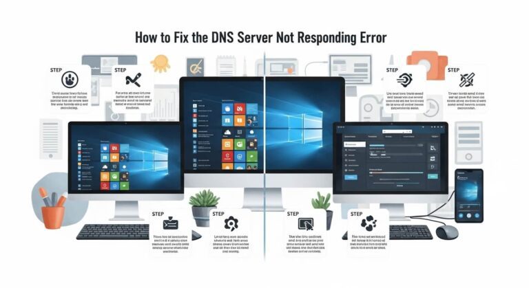 Fix the DNS Server Not Responding Error