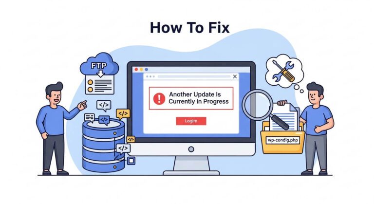 How To Fix ‘Another Update Is Currently In Progress’ WordPress Error